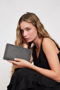 קלאץ' קלואי-שחור/כסף