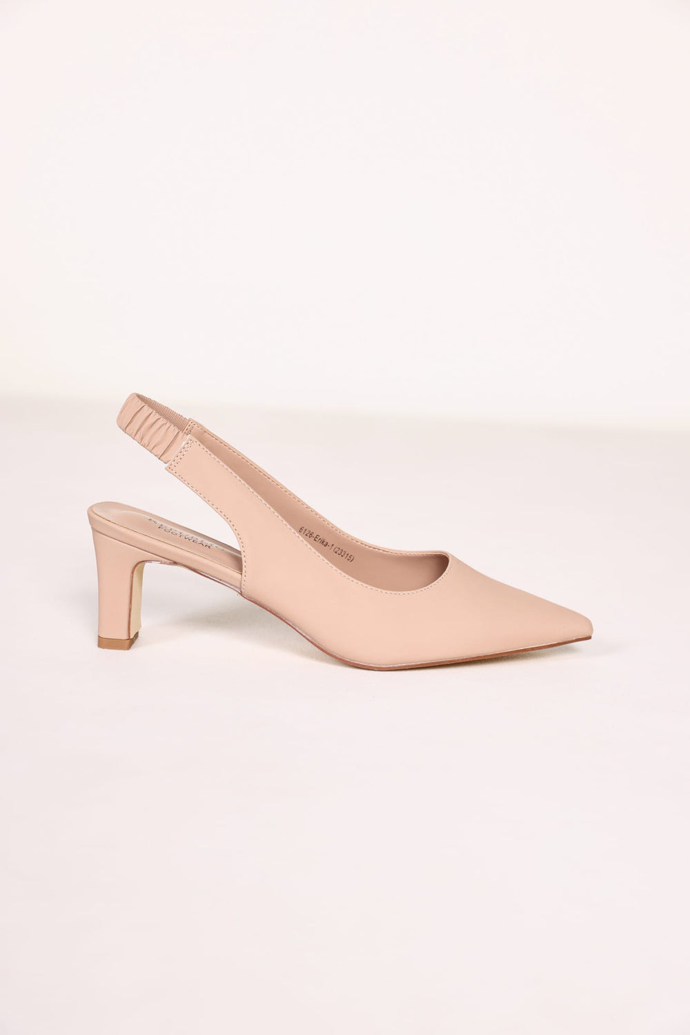 נעלי עקב שפיץ - Erika 1-ניוד נובוק
