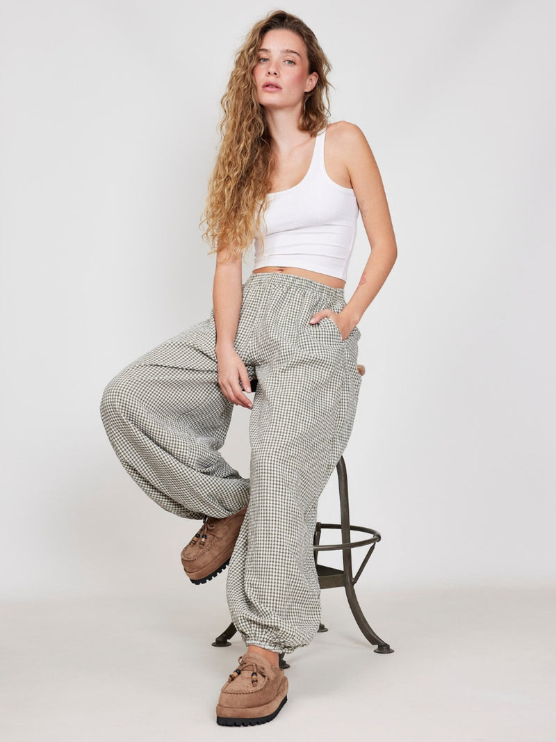 כפכפי מיולז פלטפורמה - Kristy 1-חאקי
