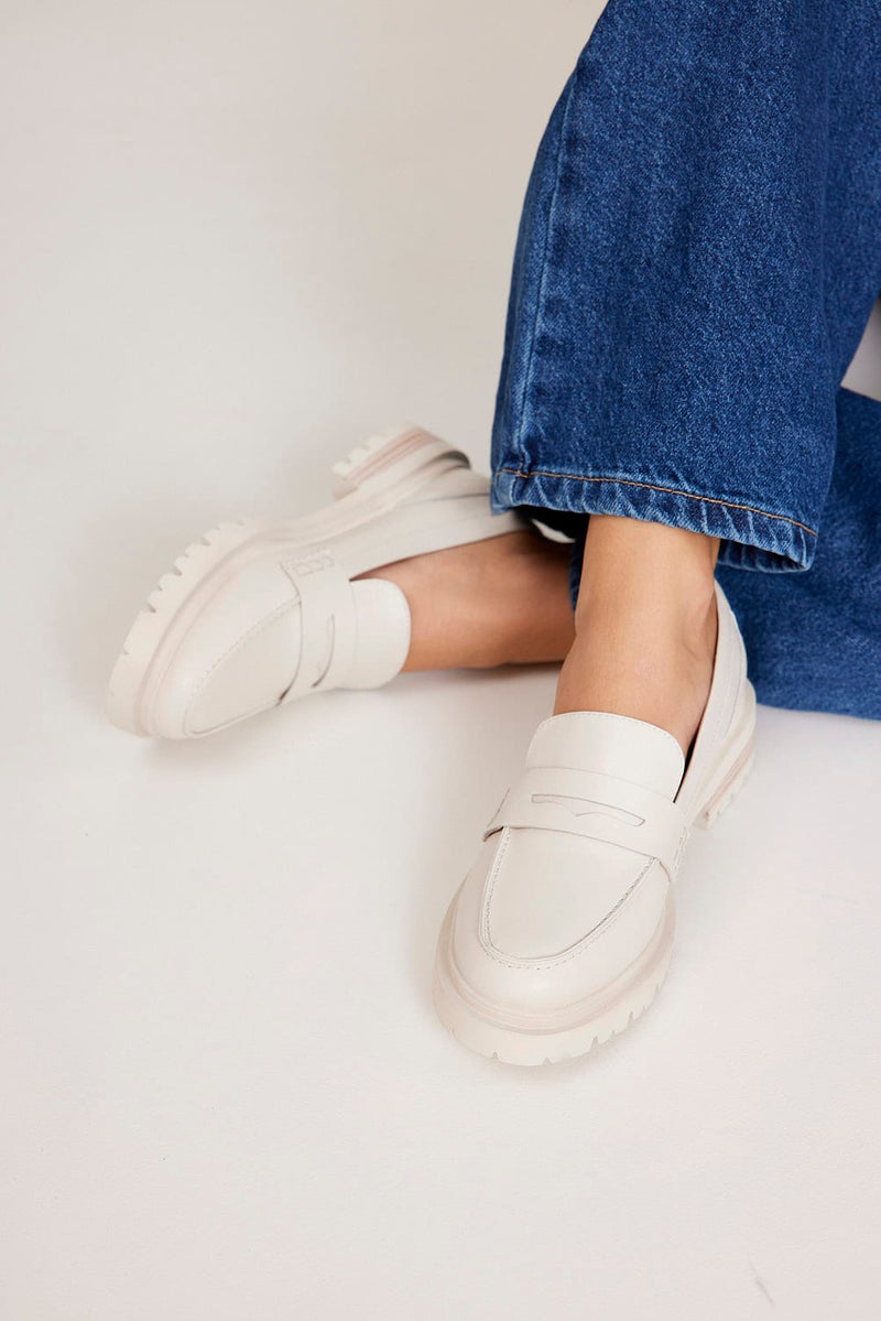 נעלי אוקספורד - Murphy 16-Offwhite