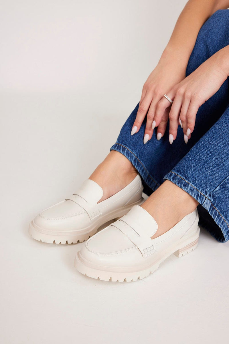נעלי אוקספורד - Murphy 16-Offwhite