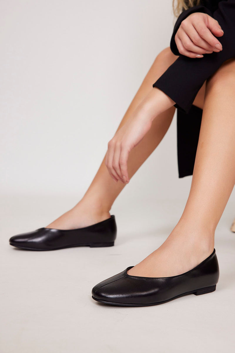 נעלי מוקסין - Polo-שחור