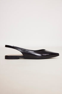נעלי סירה שטוחות - Shonit-שחור