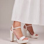Stacy 81 White Pu