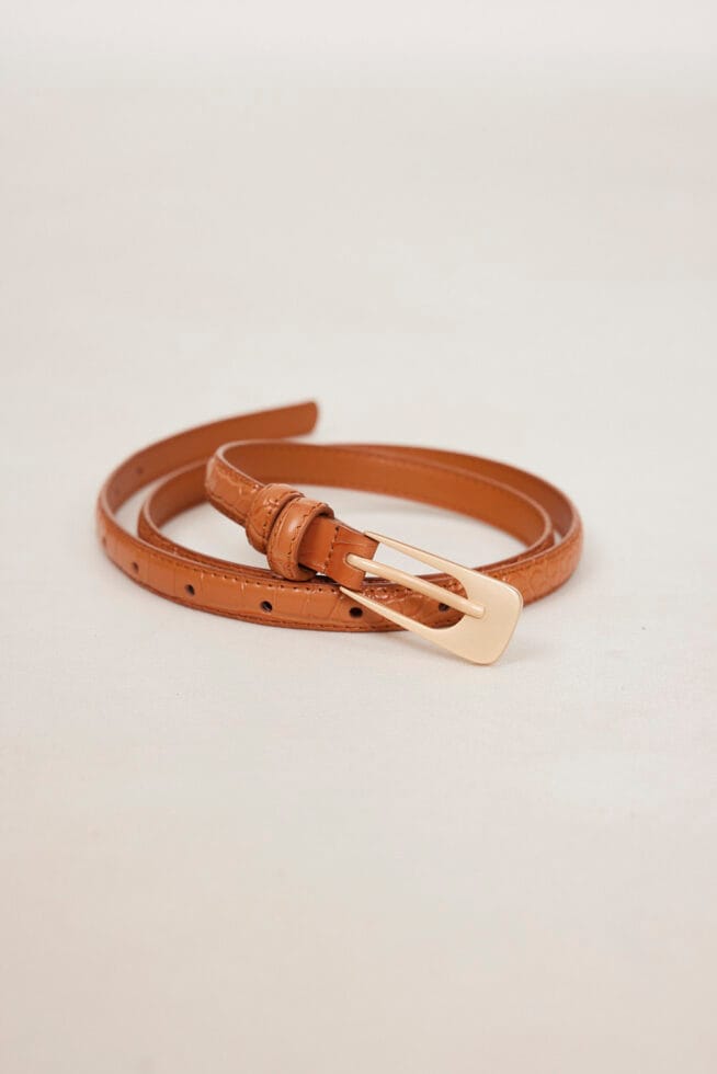 חגורת ירין קאמל קרוקו (3)