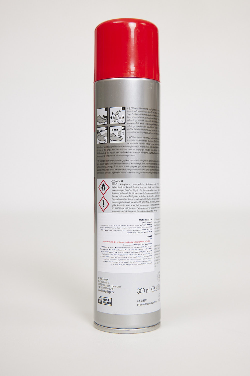 ספריי הגנה לנעליים