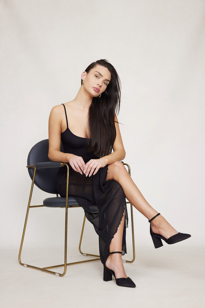 Dorit 1 Black Satin (4)