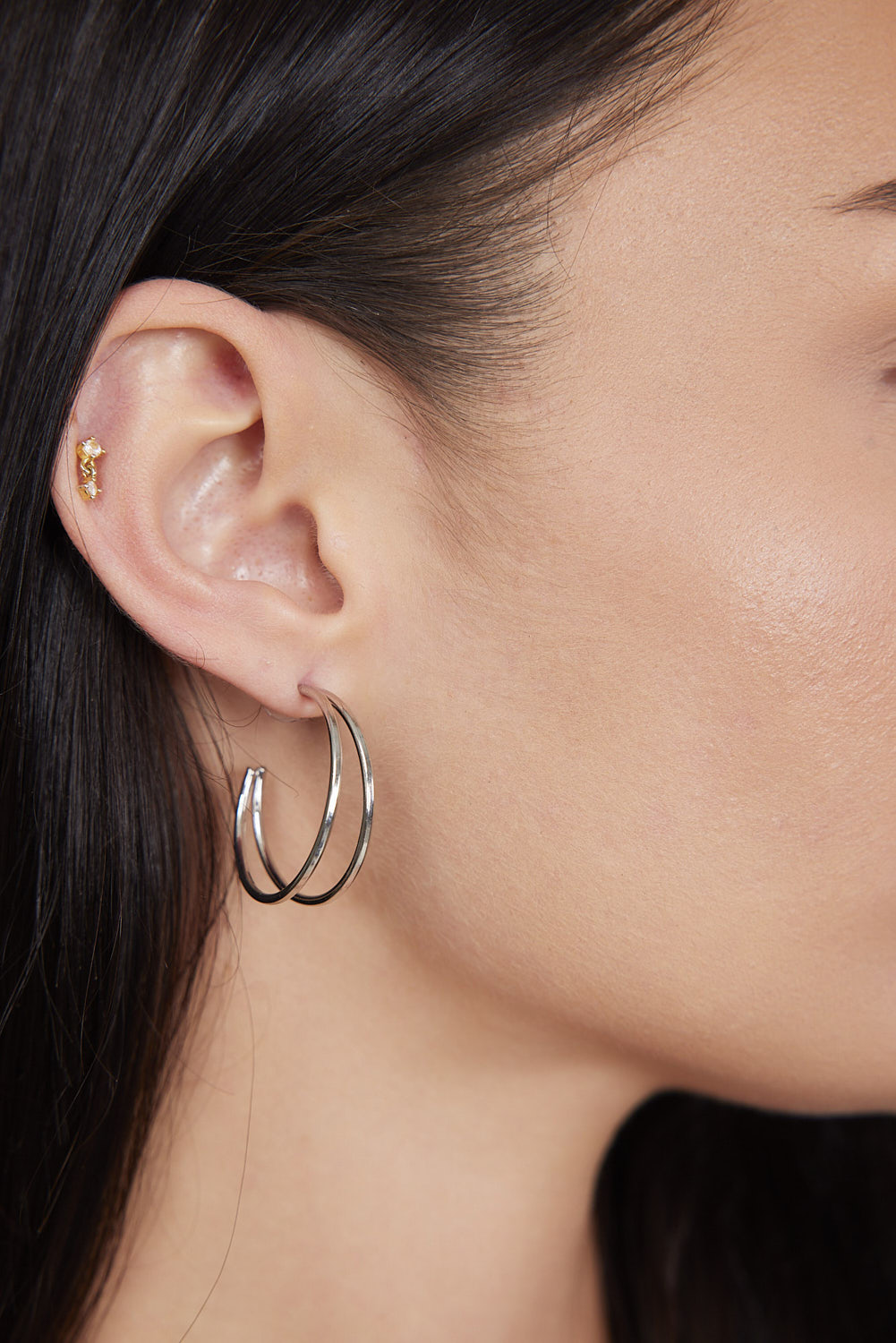 עגילי מיה כסף