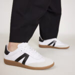 סניקרס Alpha White Black (2)