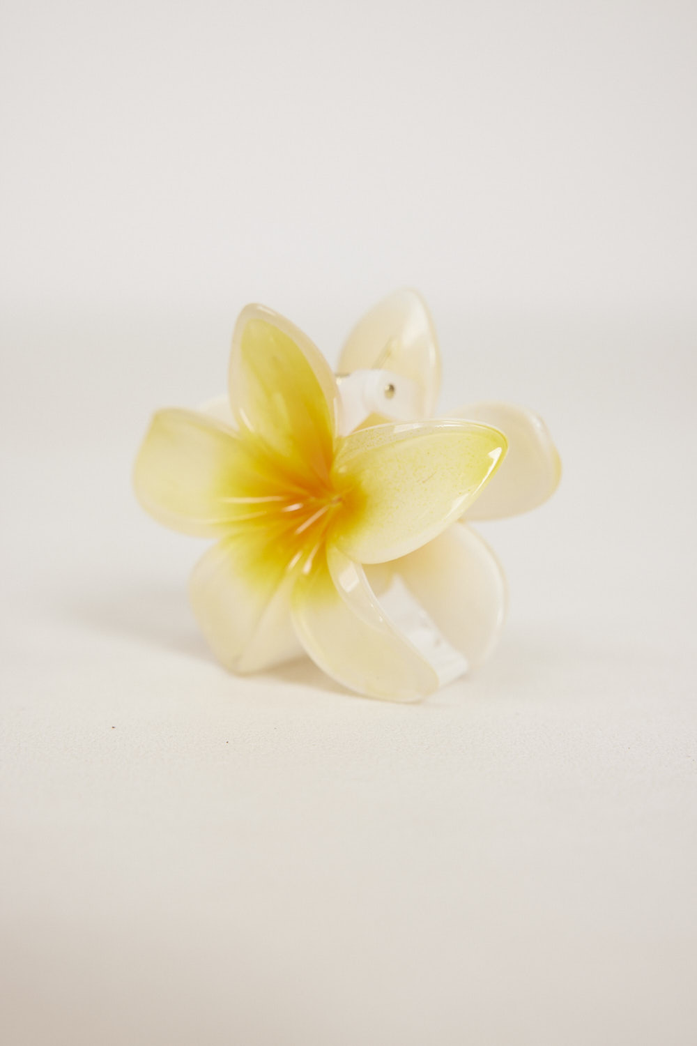 קליפס הוואי גדול צהוב בהיר