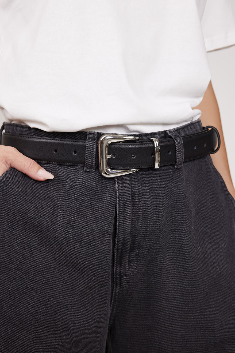 חגורה שיראל שחור (2)