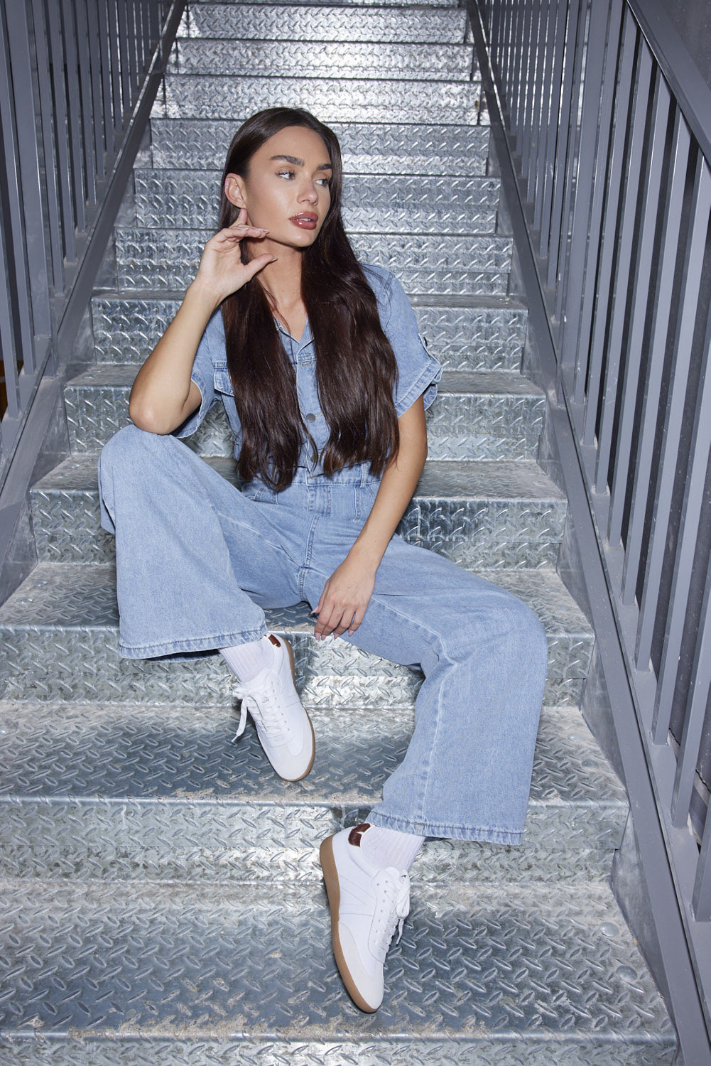 Alpha Sneakers White Brown