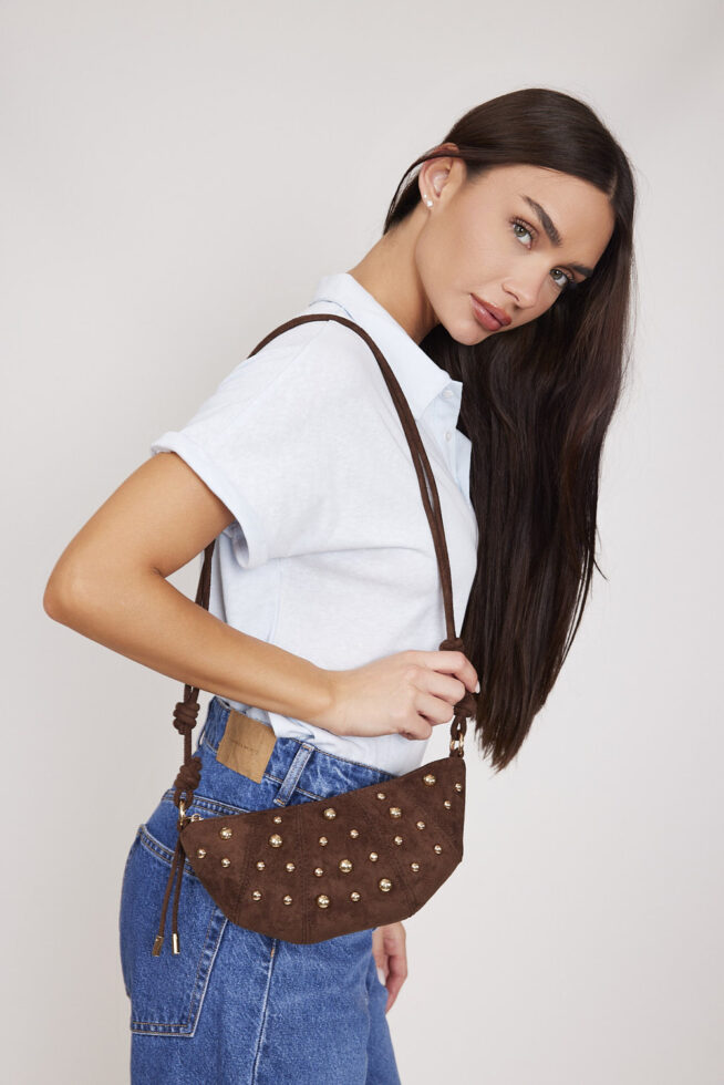 תיק פאוץ אליס חום