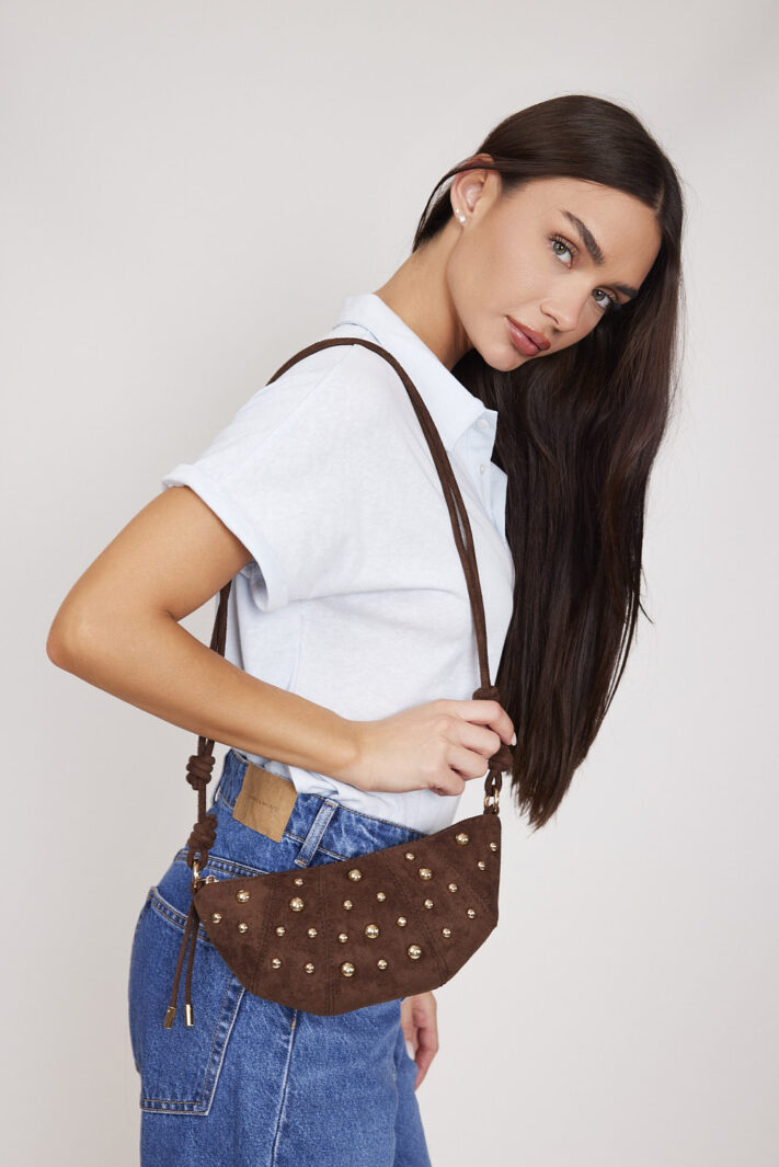 תיק פאוץ אליס חום