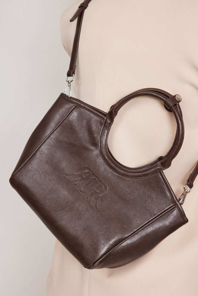 תיק צד ניבה חום (4)