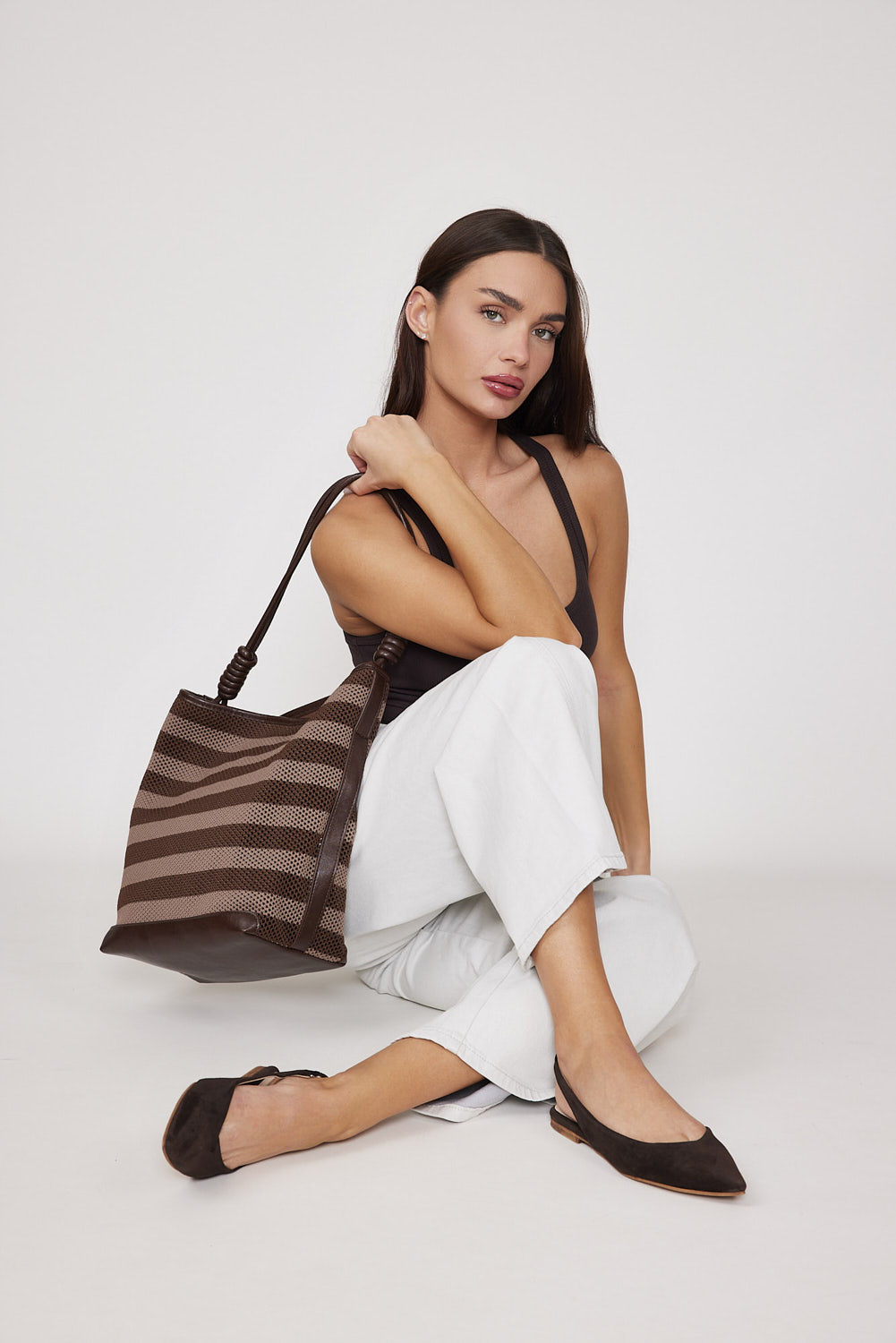 תיק צד סימון חום (3)