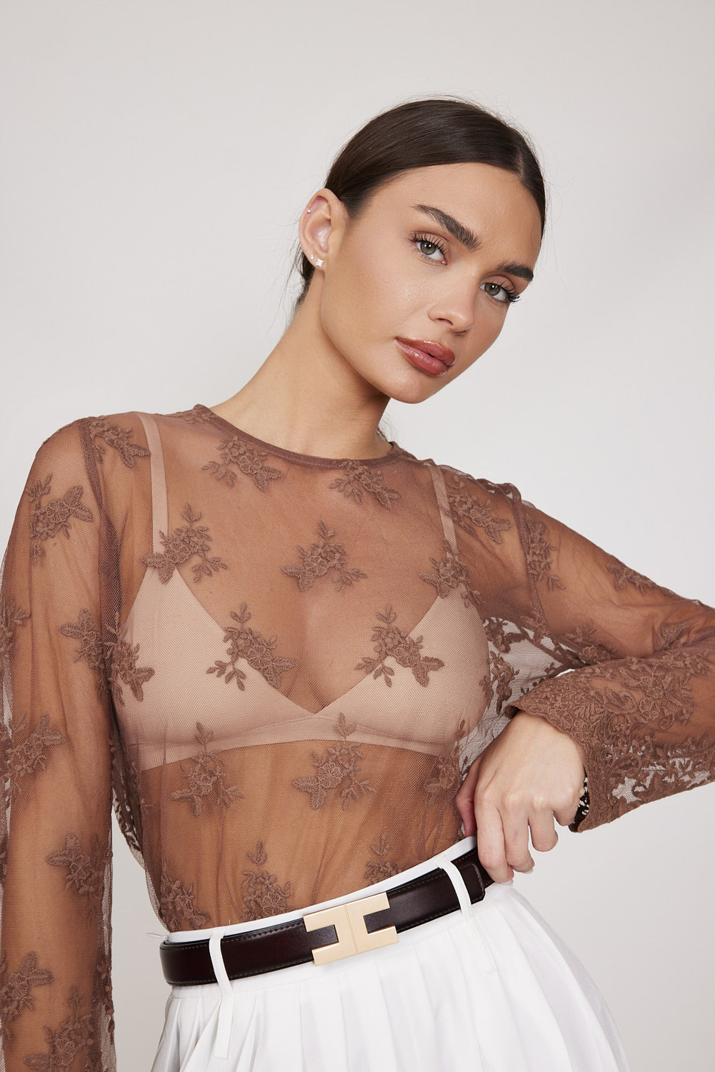 חגורה ברי חום