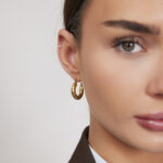 עגילי אורי זהב