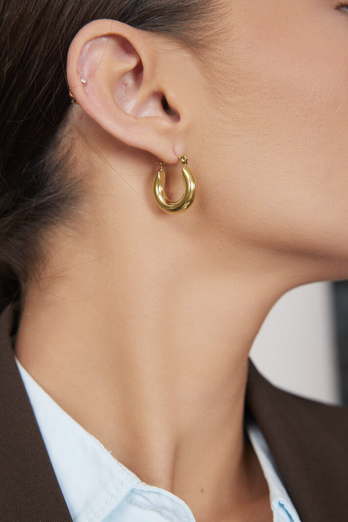 עגילי אורי זהב (4)