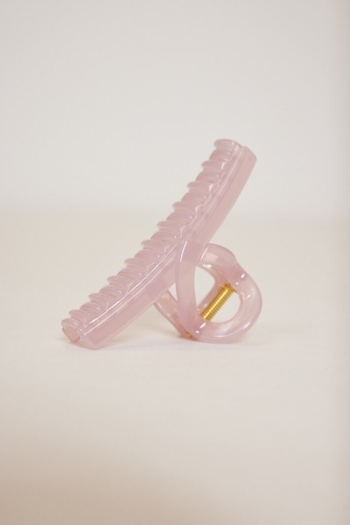 קליפס לשיער נוי ורוד