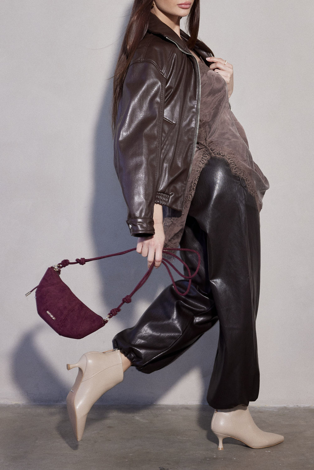 תיק פאוץ' אלכס בורדו