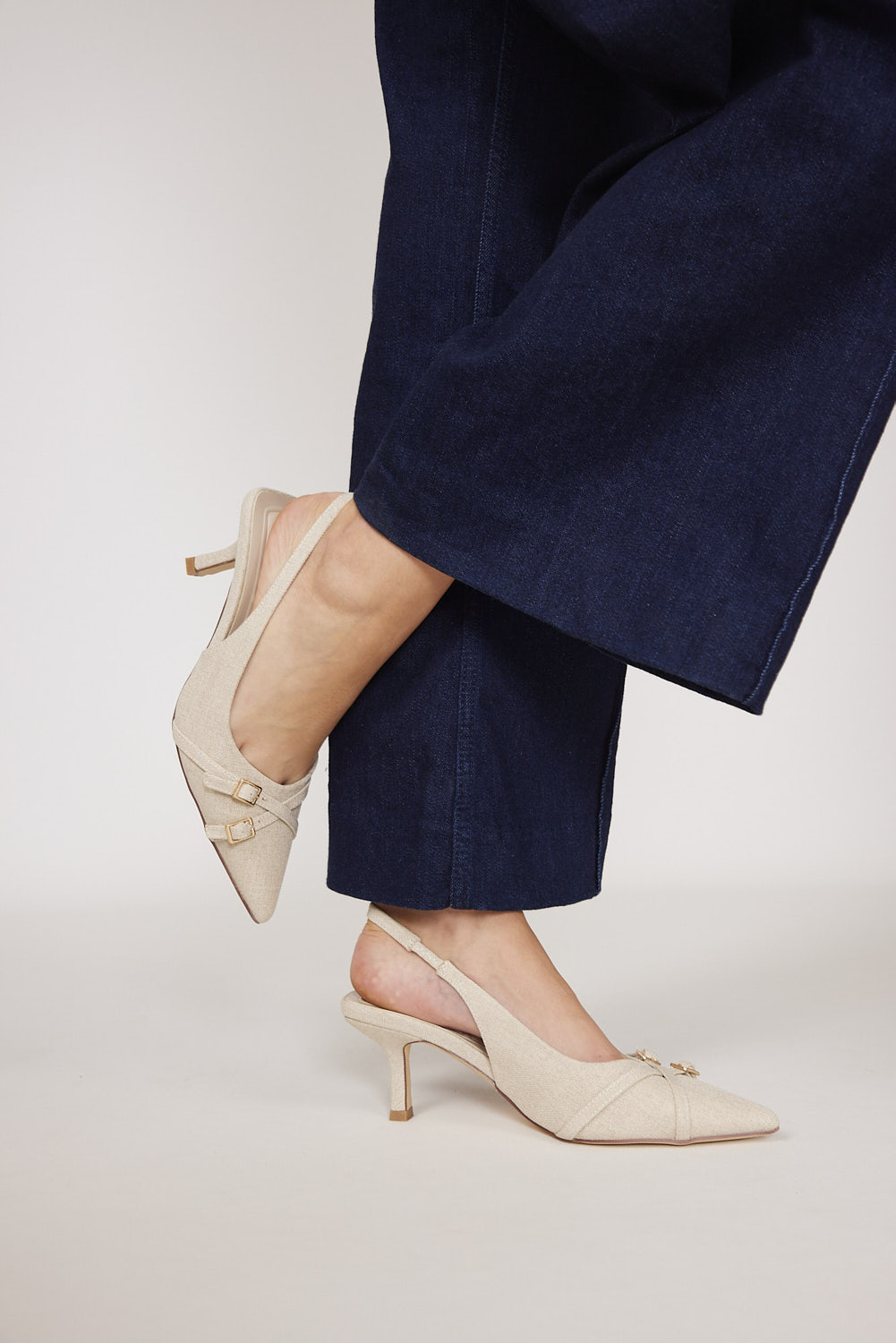 Diane 19 Beige Fabric