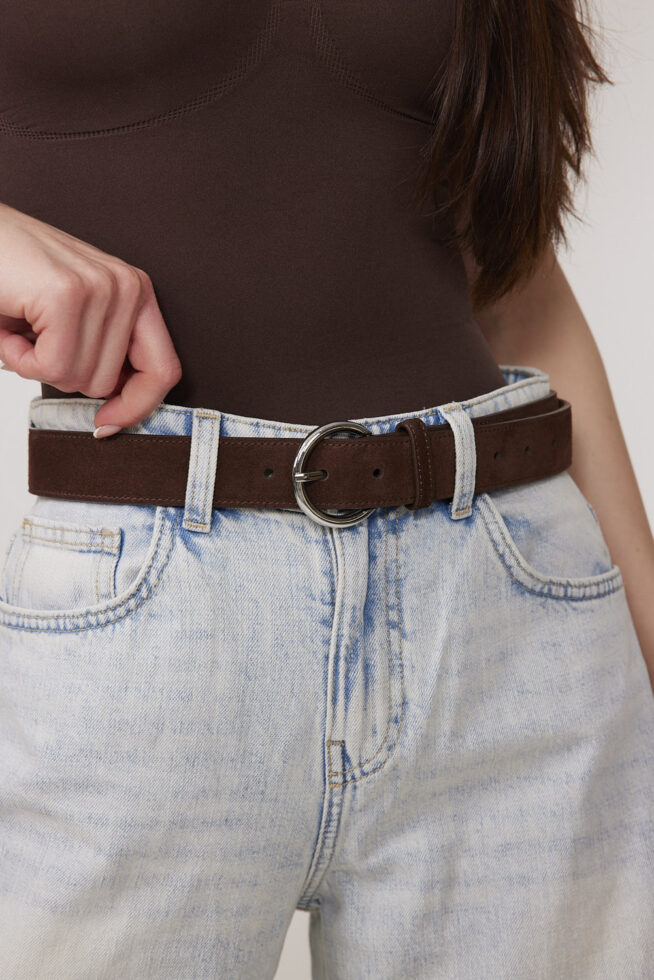 חגורה אלמה קפה (3)