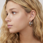 עגיל היילי כסף