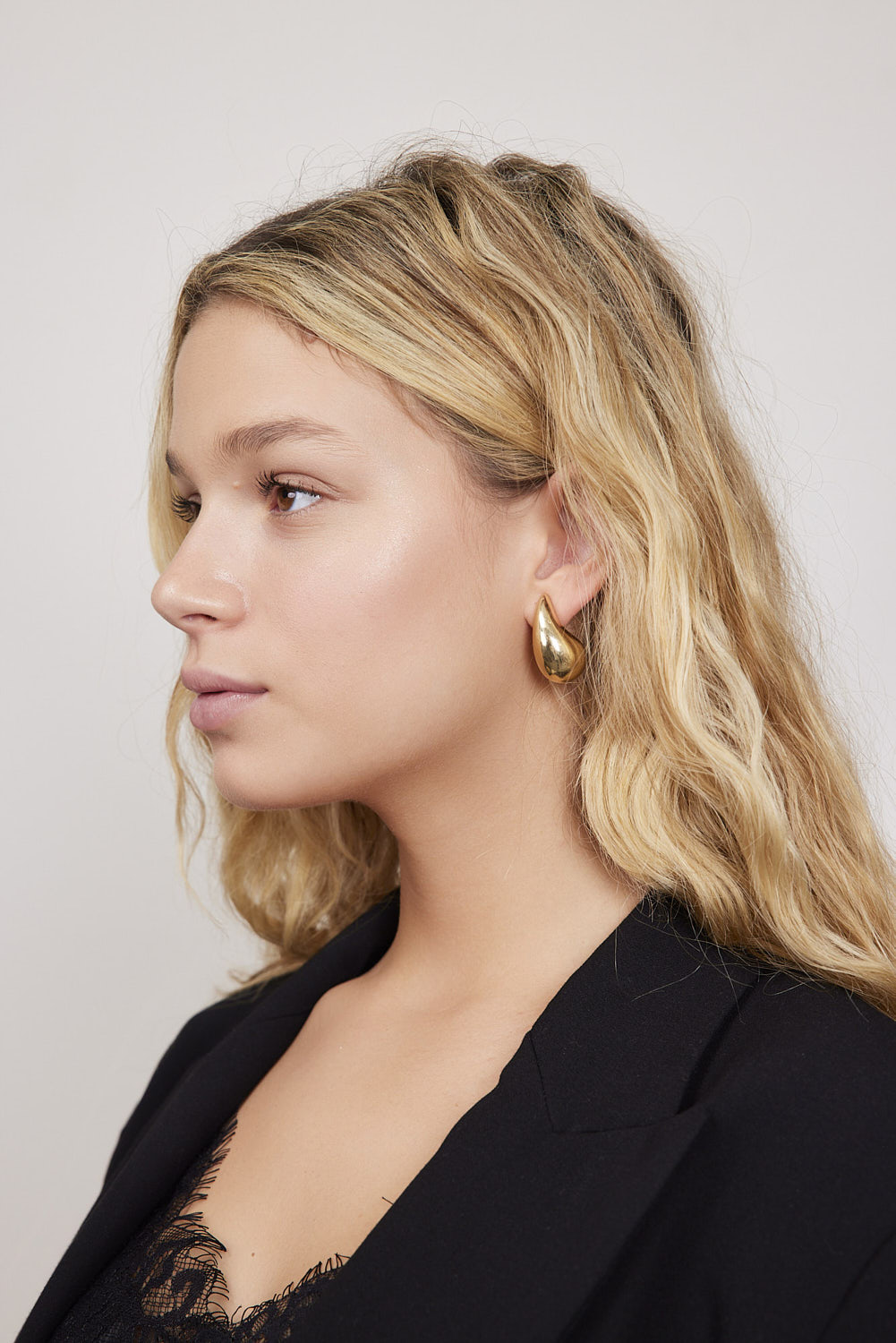 עגילי אדל זהב