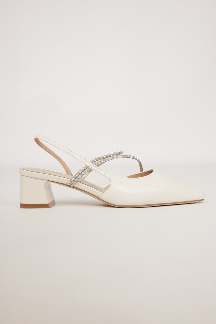 Madeline Cream White
